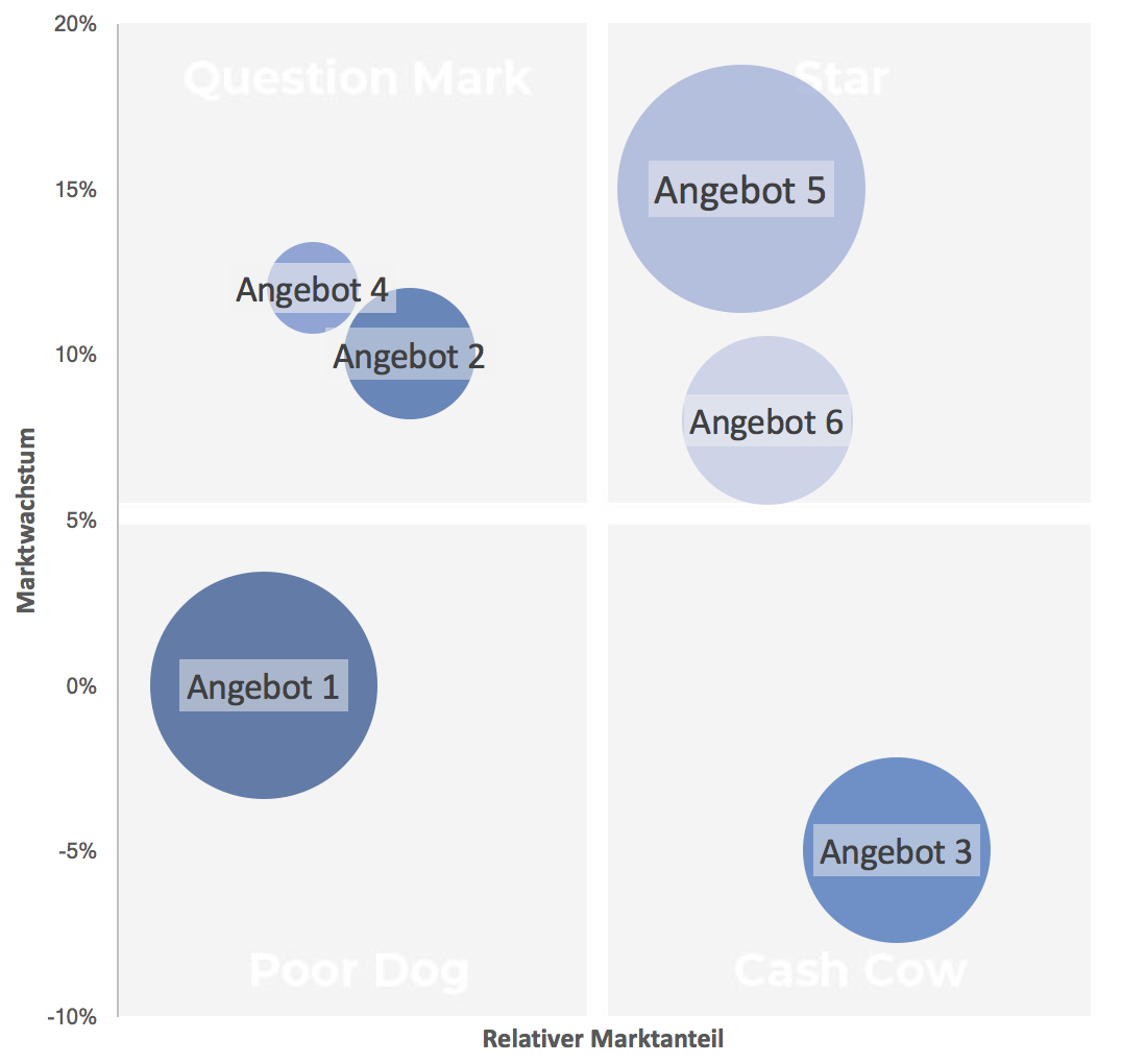 Portfolioanalyse - Aufbau, Einsatz & Vorlagen | Consulting LIFE