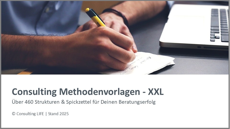 Consulting Methodenvorlagen XXL